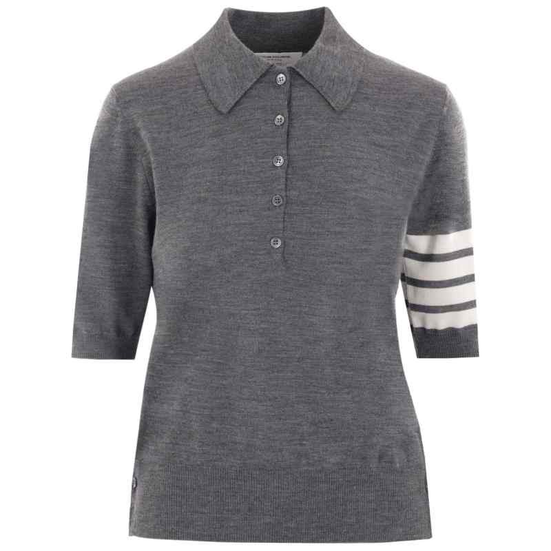 Thom Browne T-shirts and Polos Grey, theFeinheit