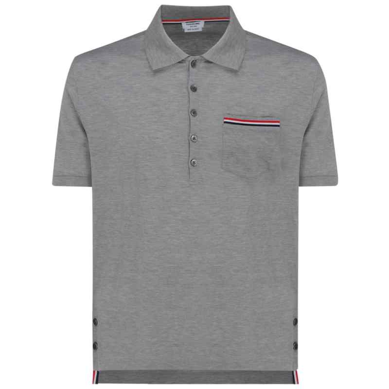 Thom Browne T-shirts and Polos Light Grey, theFeinheit
