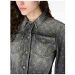 Marine Serre Moon laser denim jacket