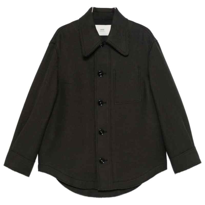 Ami Paris Jackets Grey