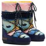 MOON BOOT X GUEST IN RESIDENCE Icon landscape-print lace-up boots