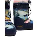 MOON BOOT X GUEST IN RESIDENCE Icon landscape-print lace-up boots
