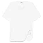The Attico Asymmetric cotton t-shirt