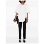 The Attico Asymmetric cotton t-shirt