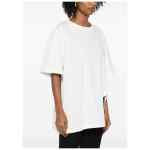 The Attico Asymmetric cotton t-shirt