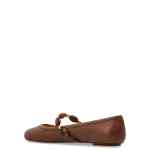 Gianvito Rossi Shanti Mary Jane leather ballerinas