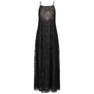 Emporio Armani Sequin-embellished backless mini dress