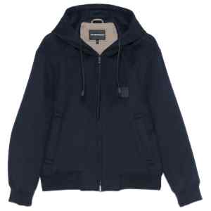 Emporio Armani Coats Blue