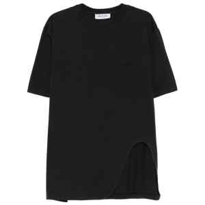 The Attico Asymmetric cotton t-shirt