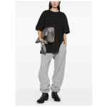 The Attico Asymmetric cotton t-shirt