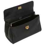 Dolce & Gabbana-MY SICILY HANDBAG IN PLONGÉ CALFSKIN
