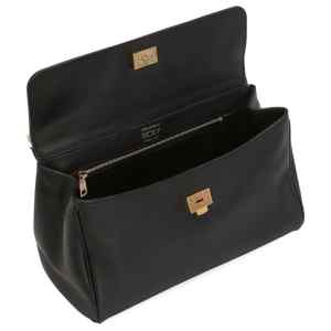 Dolce & Gabbana-MY SICILY HANDBAG IN PLONGÉ CALFSKIN