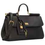 Dolce & Gabbana-MY SICILY HANDBAG IN PLONGÉ CALFSKIN
