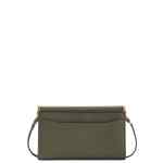 Dolce & Gabbana- plongé calfskin phone bag in olive green