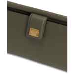 Dolce & Gabbana- plongé calfskin phone bag in olive green