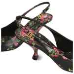 Dolce & Gabbana-Lollo 60 floral leather slingback pumps