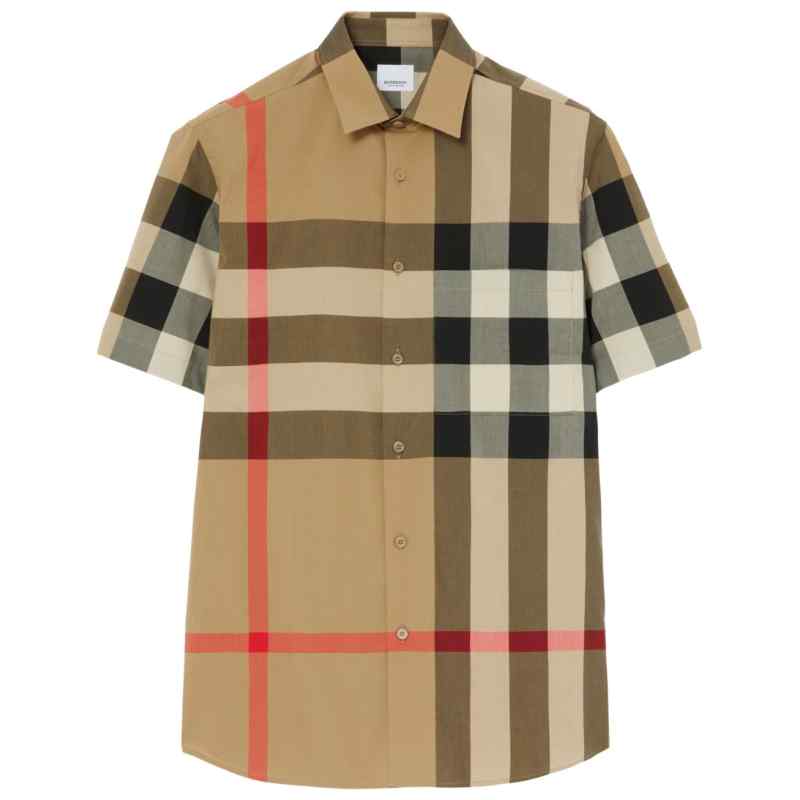 Burberry Check cotton shirt