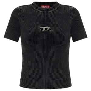 Diesel T-shirts and Polos Black