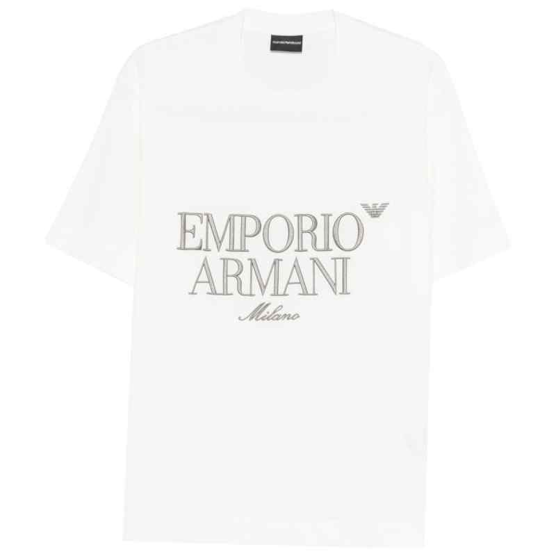 Emporio Armani T-shirts and Polos White, theFeinheit