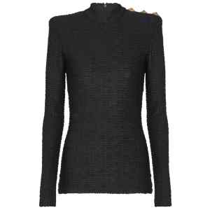 Balmain Sweaters Black