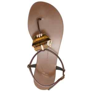 Giuseppe Zanotti Atlantide buckle-embellished thong sandals.