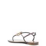 Giuseppe Zanotti Atlantide buckle-embellished thong sandals.