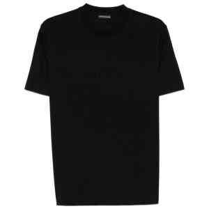 Emporio Armani T-shirts and Polos Black