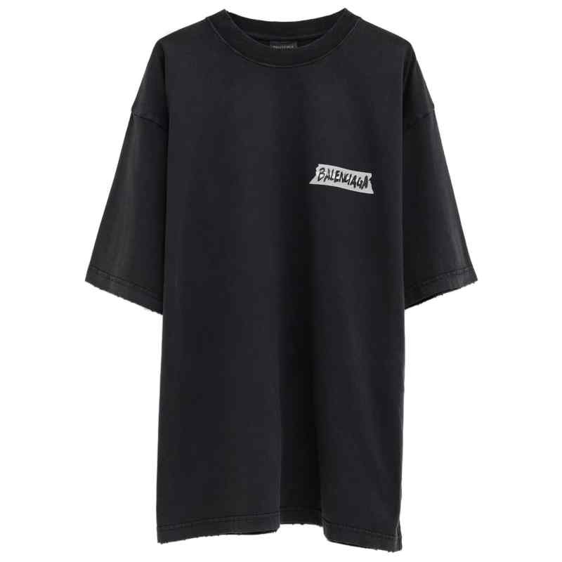 Balenciaga T-shirts and Polos Black, theFeinheit