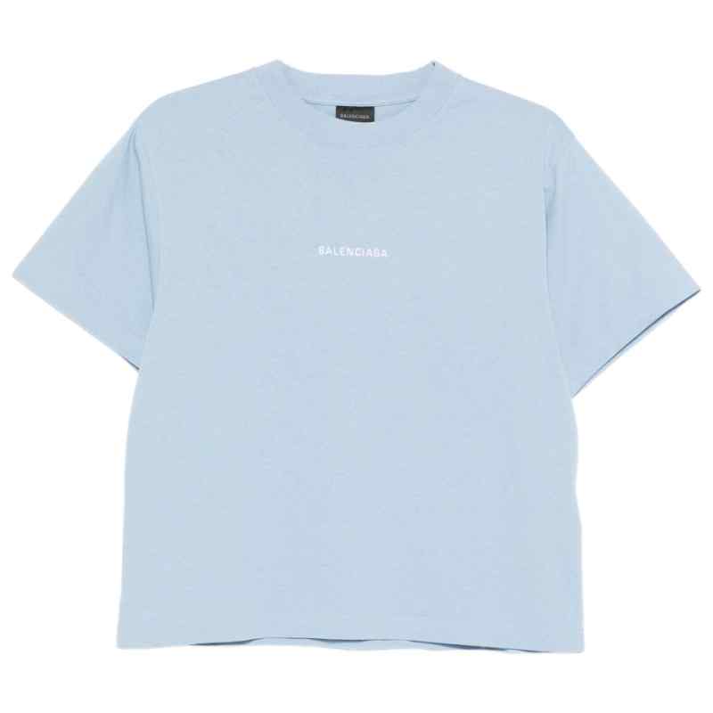 Balenciaga T-shirts and Polos Clear Blue, theFeinheit