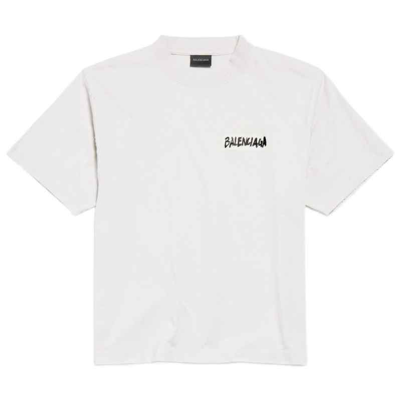 Balenciaga T-shirts and Polos White, theFeinheit