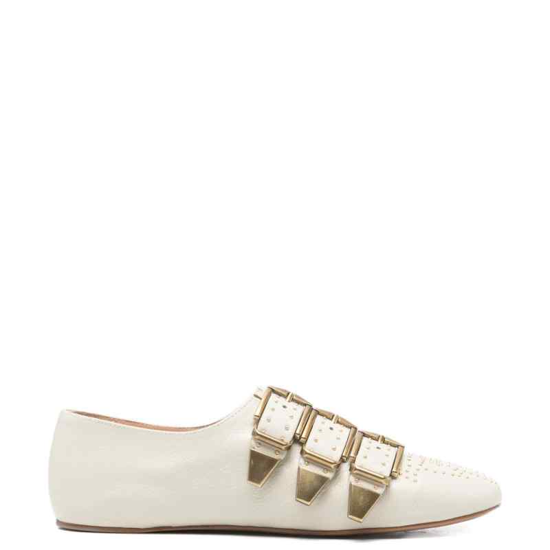 Chlo&eacute; Chlo&egrave; Flat shoes White, theFeinheit