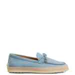 Tod's Flat shoes Clear Blue