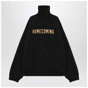 Fear of God Essentials High-necked black Homecoming sweatshirt