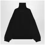 Fear of God Essentials High-necked black Homecoming sweatshirt