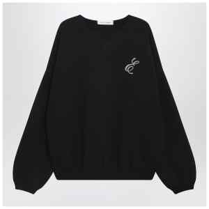 Fear of God Essentials Black nylon-wool blend sweater