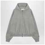 Fear of God Essentials Smoke-grey zip sweatshirt