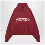 Fear of God Essentials Crimson cropped hoodie