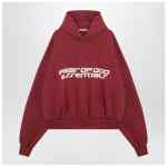 Fear of God Essentials Crimson cropped hoodie