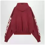 Fear of God Essentials Crimson cropped hoodie