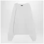 Fear of God Essentials Cloud white nylon-blend sweater