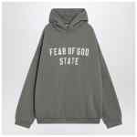 Fear of God Essentials Moss green 90’s hoodie