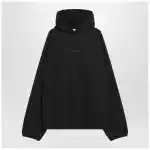 Fear of God Essentials Black brushed cotton sweatshirt