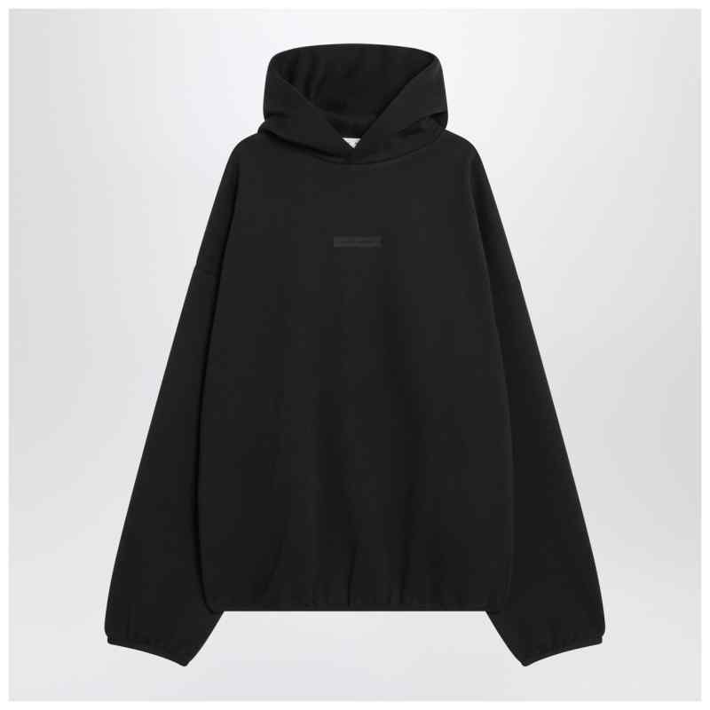 Fear of God Essentials Black brushed cotton sweatshirt Fear of God Essentials Black brushed cotton sweatshirt, theFeinheit