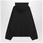Fear of God Essentials Black brushed cotton sweatshirt