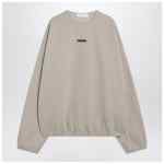 Fear of God Essentials Greige brushed cotton sweatshirt