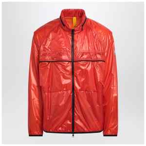 Moncler x Mercedes-Benz by Nigo Anibus zipped orange jacket