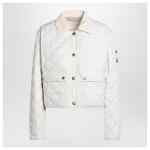 Moncler Chitre quilted ivory jacket