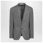 Tagliatore Single-breasted grey jacket in wool blend