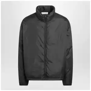 Fear of God Essentials Grey padded ripstop nylon jacket