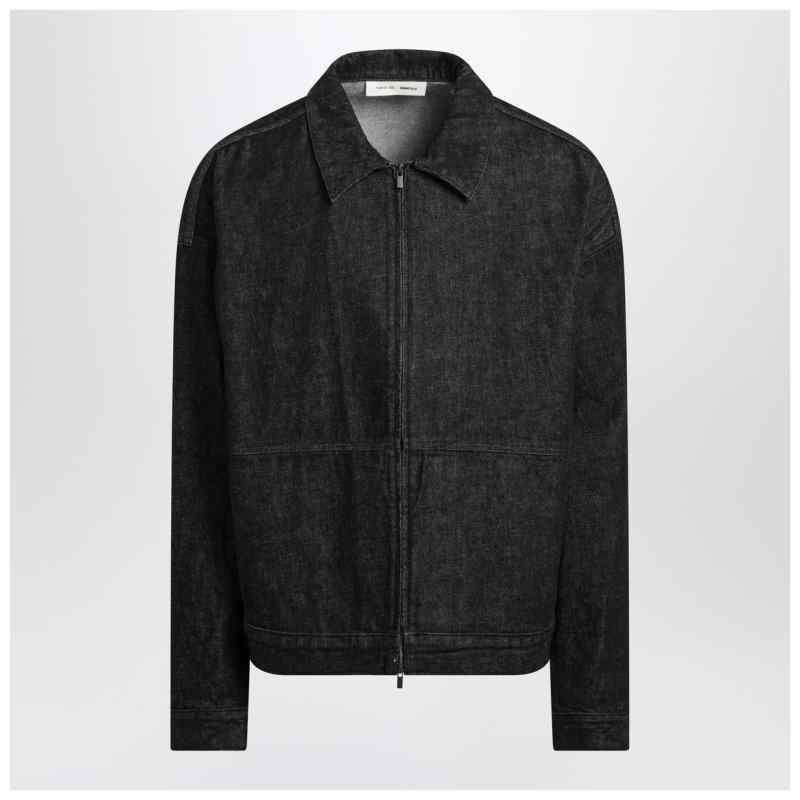 Fear of God Essentials Denim zip shirt jacket, theFeinheit